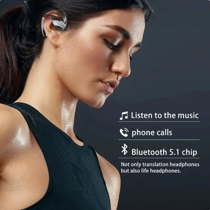 TransLingua Bluetooth Smart Translation Headphones