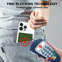 Minimalist Pop up Wallet with Money Clip, All Aluminum Slide Rfid Slim Card Holder